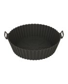 Panier de cuisson pour friteuse à air en silicone Frit Air gris - 25 x 7.5 x 23.5 cm