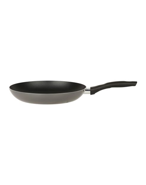 Lot de 2 Poêles en aluminium grises - 28.5 x 6 x 47 cm