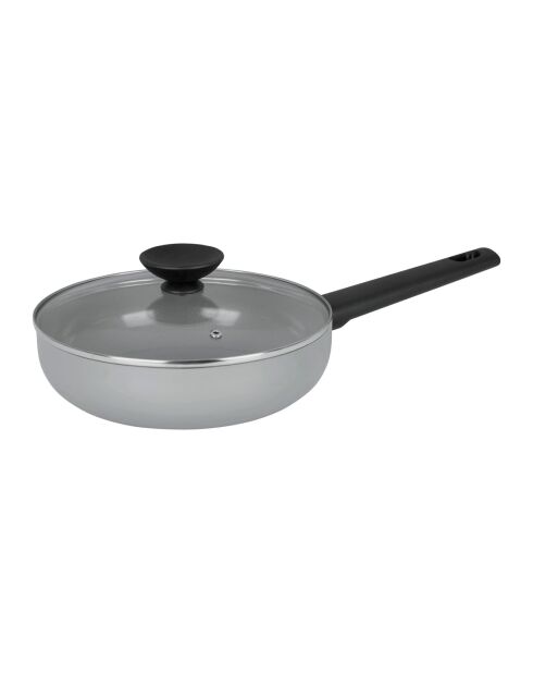 Sauteuse en aluminium Silice grise - 43 x 25 x 8.5 cm