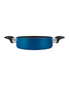 Casserole en aluminium Nomade bleue - 27.5 x 16.5 x 5.2 cm