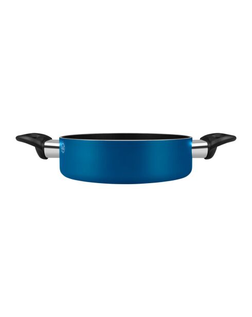 Casserole en aluminium Nomade bleue - 27.5 x 16.5 x 5.2 cm
