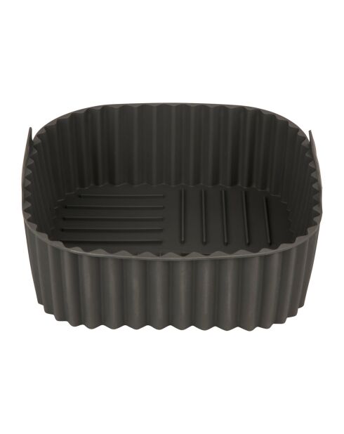 Moule cuisson pour friteuse à air en silicone Frit Air gris - 21 x 21 x 7 cm