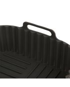 Moule cuisson pour friteuse à air en silicone Frit Air gris - 21 x 21 x 7 cm