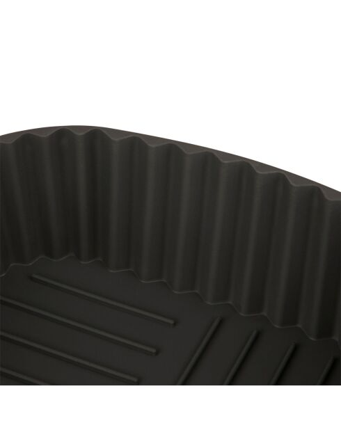 Moule cuisson pour friteuse à air en silicone Frit Air gris - 21 x 21 x 7 cm