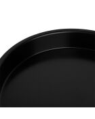 Moule à pizza en acier Frit Air noir - 20.3 x 2.5 x 20.3 cm
