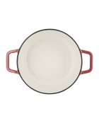 Cocotte en fonte d'acier émaillée Paillette ocre pailleté - 5 L