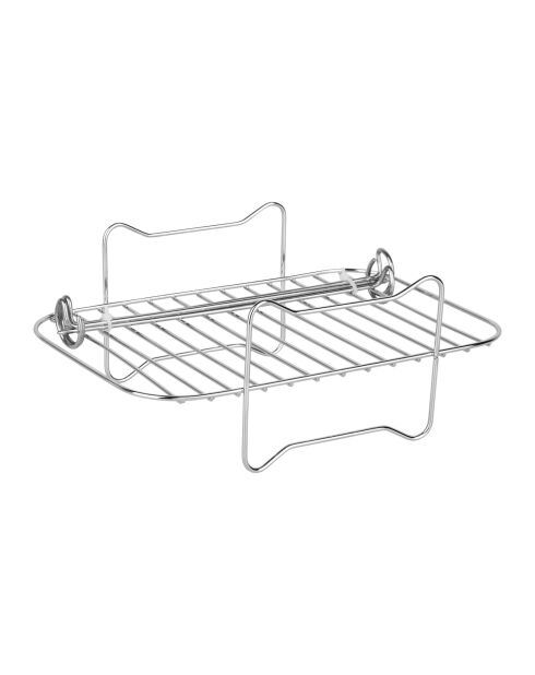 Grille de cuisson en inox Frit Air argenté - 14 x 8.2 x 20.5 cm