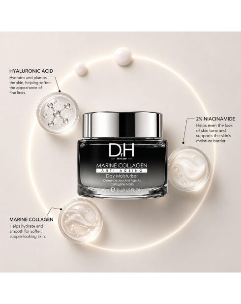 Crème de jour au collagène marin - 50ml