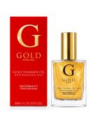 Huile scintillante dorée à l'acide hyaluronique - 30 ml