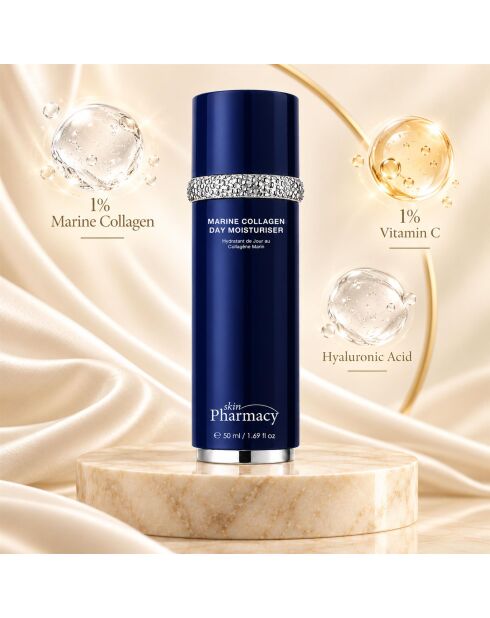Crème hydratante de jour au collagène marin 1 % - 50 ml
