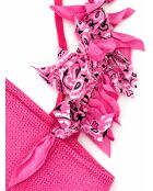 Roze tas uit één stuk - 70 cm