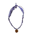 Aurora Soleil Wendekette aus lila Baumwolle
