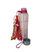 Rosafarbene Flasche