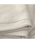 Set di 2 salviette Softy in cotone color avorio - 15 x 21 cm