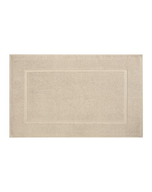 Tapis de bain en coton Softy naturel - 50 x 80 cm