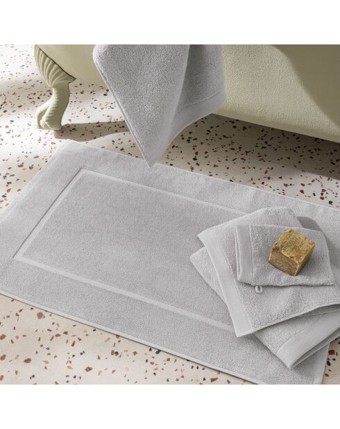 Tapis de bain en coton Softy galet - 50 x 80 cm