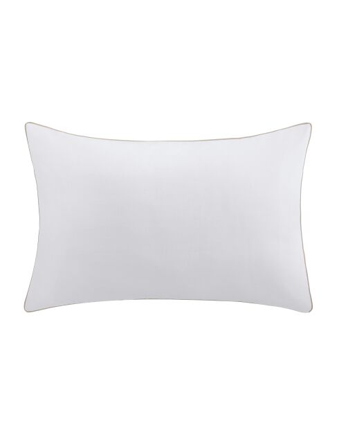 Taie d'oreiller en coton Percale lin