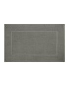 Badmat Softy leisteen katoen - 50 x 80 cm