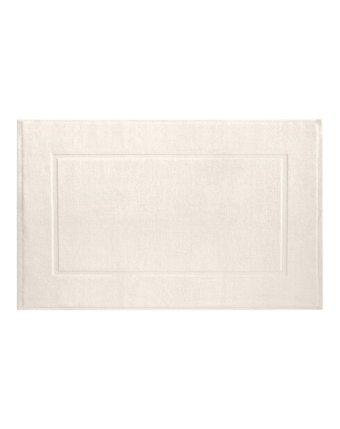 Tapis de bain en coton Softy ivoire - 50 x 80 cm