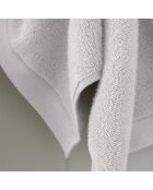 Lot de 2 serviettes invité en coton Softy galet - 30 x 50 cm