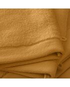 Lot de 2 gant de toilette en coton Softy ocre - 15 x 21 cm