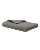 Serviette de toilette en coton Softy ardoise - 50 x 100 cm