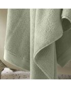 Drap de douche en coton Softy amande - 70 x 140 cm