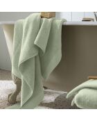 Drap de douche en coton Softy amande - 70 x 140 cm