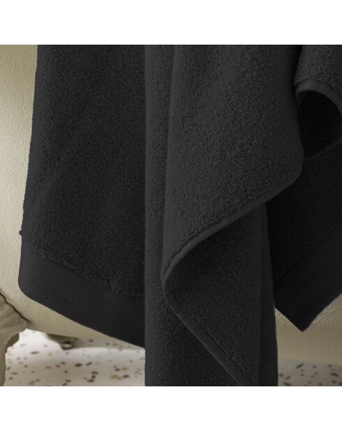 Drap de douche en coton Softy truffe - 70 x 140 cm