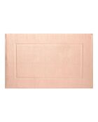 Badematte Softy aus Baumwolle, puderrosa, 50 x 80 cm