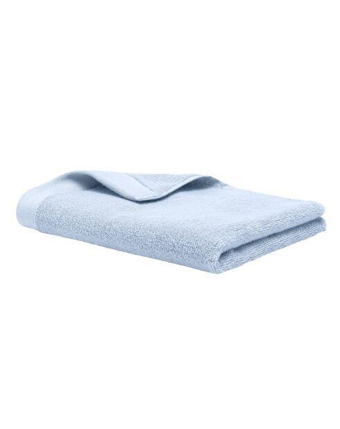 Serviette de toilette en coton Softy bleu ciel - 50 x 100 cm