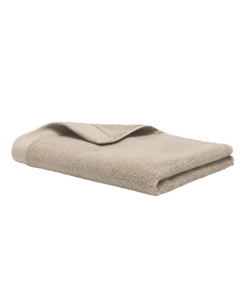 Serviette de toilette en coton Softy naturel - 50 x 100 cm