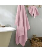 Drap de bain en coton Softy bonbon - 100 x 150 cm