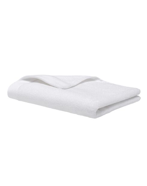 Serviette de toilette en coton Softy neige - 50 x 100 cm