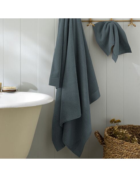 Drap de bain en coton Softy orage - 100 x 150 cm
