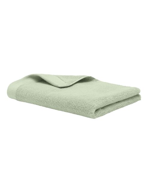 Serviette de toilette en coton Softy amande - 50 x 100 cm