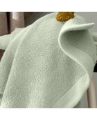 Serviette de toilette en coton Softy amande - 50 x 100 cm