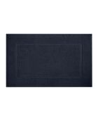 Alfombra de baño Softy de algodón marino, 50 x 80 cm