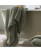 Drap de douche en coton Softy romarin - 70 x 140 cm