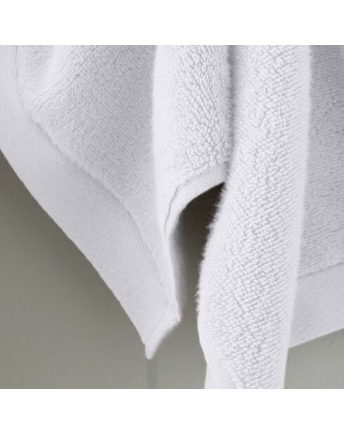 Lot de 2 serviettes invité en coton Softy neige - 30 x 50 cm