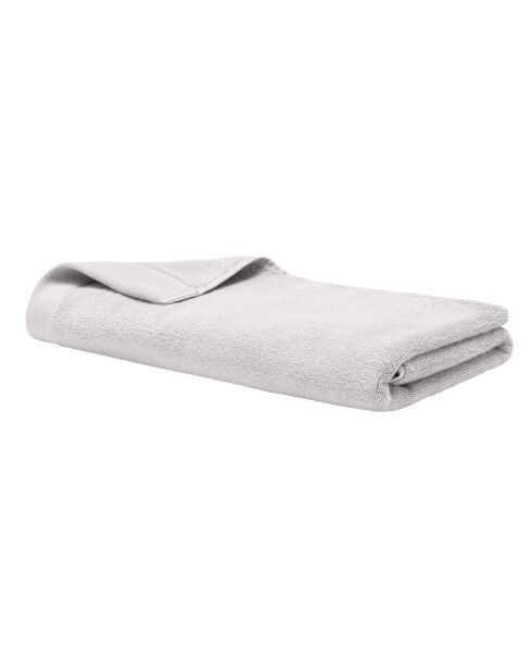 Drap de douche en coton Softy galet - 70 x 140 cm