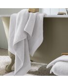 Drap de douche en coton Softy galet - 70 x 140 cm