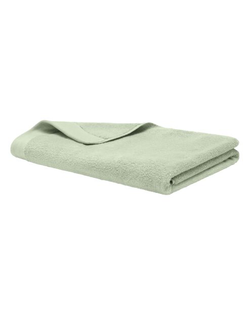 Drap de bain en coton Softy amande - 100 x 150 cm