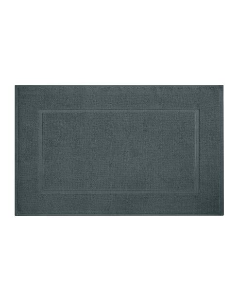 Tapis de bain en coton Softy orage - 50 x 80 cm