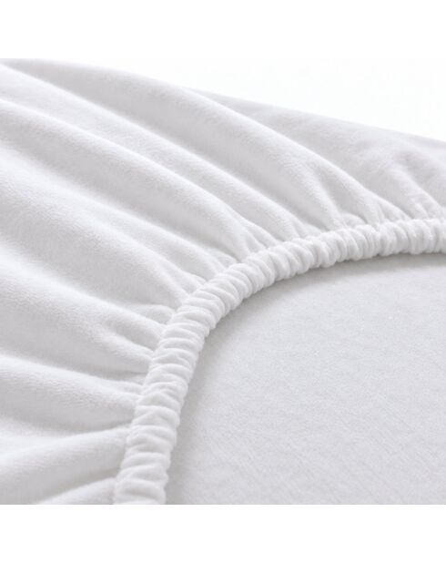 Protège matelas en coton Prestige blanc