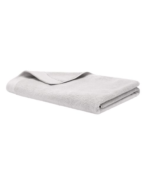 Drap de bain en coton Softy galet - 100 x 150 cm