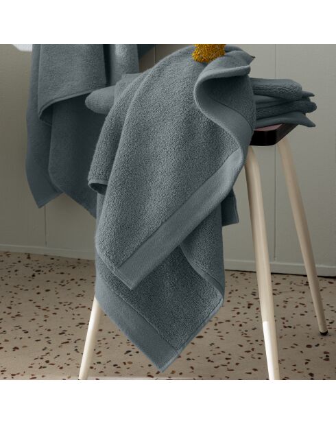 Serviette de toilette en coton Softy orage - 50 x 100 cm