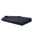 Drap de bain en coton Softy marine - 100 x 150 cm