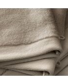Lot de 2 gant de toilette en coton Softy naturel - 15 x 21 cm