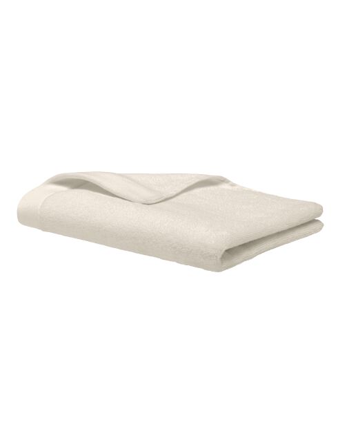 Serviette de toilette en coton Softy ivoire - 50 x 100 cm